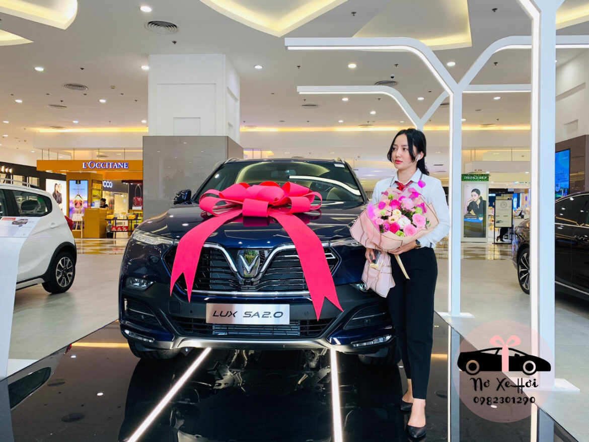 Nơ xe hơi Lux Vinfast