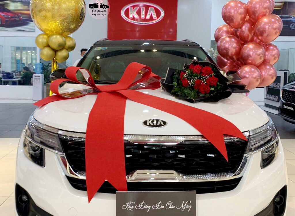 Nơ ô tô kia trắng đơn giản đẹp