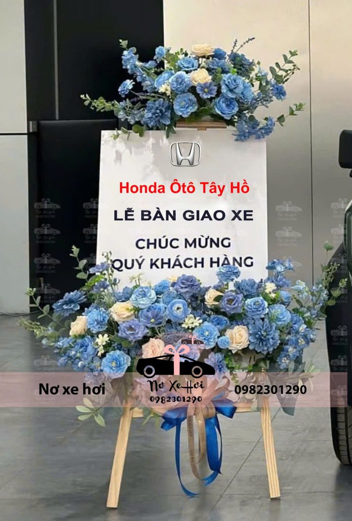 kệ hoa giao xe Honda
