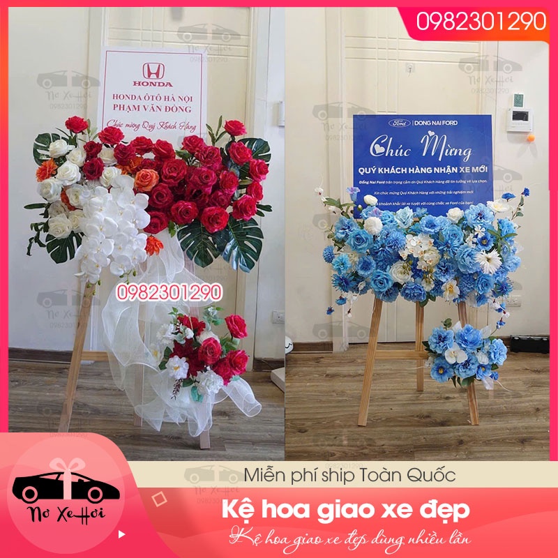 Top 5 mẫu hoa giao xe được ưa chuộng