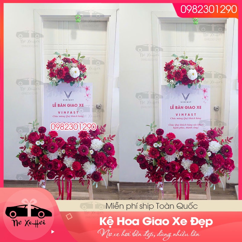 Kệ hoa lụa với độ bền theo thời gian