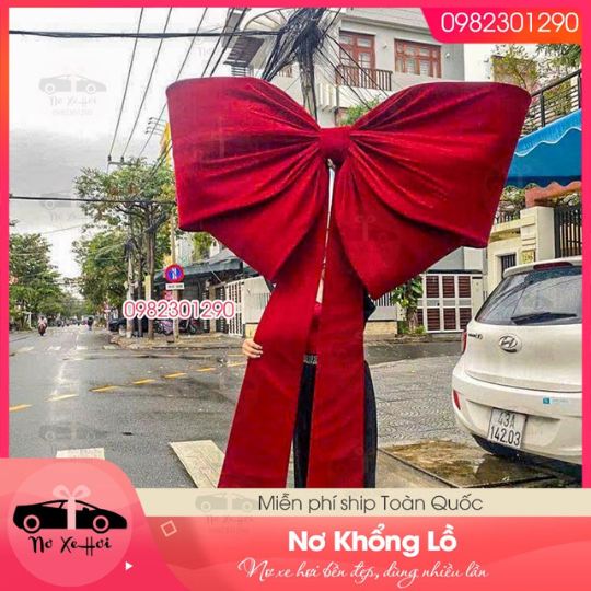 Nơ trang trí Noel cho dịp lễ